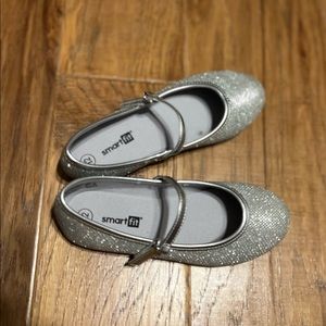 SmartFit Kids Silver Flats